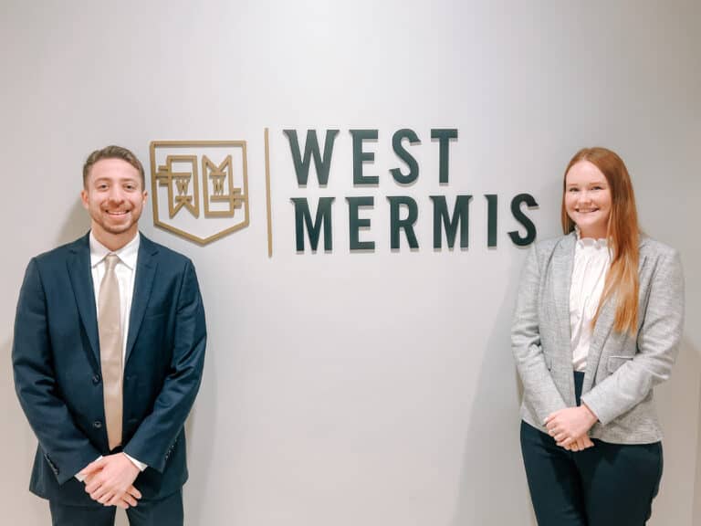 2023 Summer Law Clerks Michael Abel and Anna Elwood West